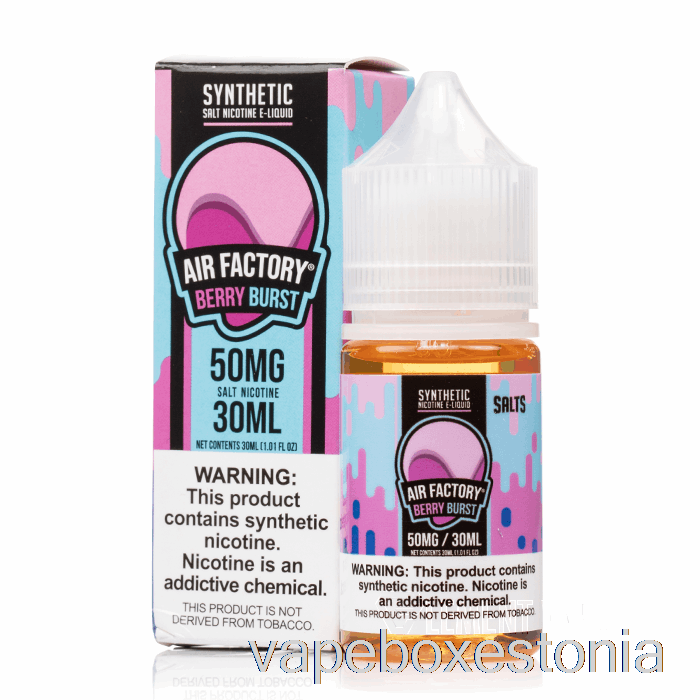 Vape Box Estonia Berry Rush - õhutehase Soolad - 30ml 18mg